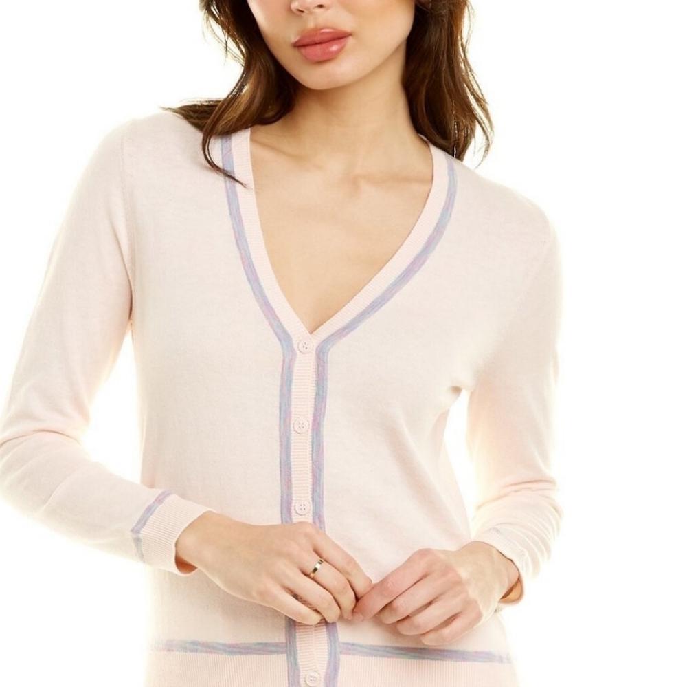 Kier + J V neck cardigan